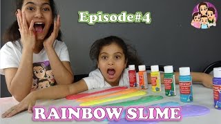 HOW TO MAKE SLIME AT HOME#4! Rainbow Slime: Cool Kids Art Fun Activities For Kids/ 4 Kids Toy Review
