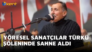 YÖRESEL SANATÇILAR TÜRKÜ ŞÖLENİNDE SAHNE ALDI