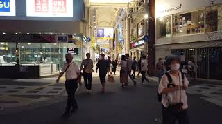 【大阪】なんばエリア散策 ～夜の戎橋筋商店街～    Walking in Osaka Namba