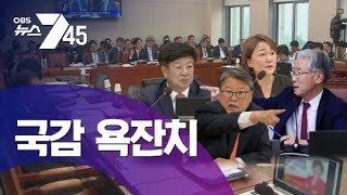 [OBS 뉴스] 20대 국회 마지막 국정감사 '말말말'/ \