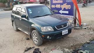 ឡានលក់ធូថ្លៃHonda CRV 98 តំលៃ4900$Tell:010599911/0883332503