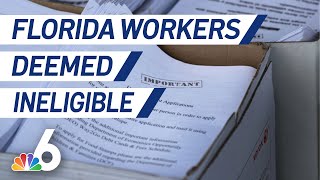 Florida Workers Deemed Ineligible for State Unemployment Benefits Turned to Federal Assistance