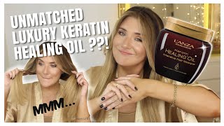 UNMATCHED LUXURY KERATIN HEALING OIL HAIR MASK FOR DRY DAMAGED HAIR?!