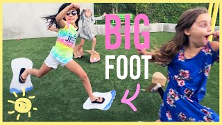PLAY | "BIG FOOT" CHALLENGE!