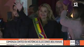 Bolivia: Comienza conteo en históricas elecciones presidenciales