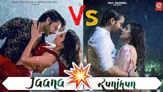 Jaana  song  reaction 🆚 Runjhun song |Jaani | Hina Khan | Stebin Ben | Vishal Mishra| shaheer Sheikh
