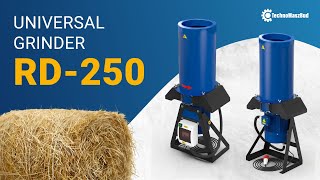 Universal shredder for hay, straw, and grain RD-250 | Straw shredding