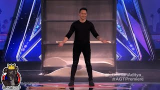 Demian Aditya Full Performance \u0026 Judges Comments | America's Got Talent 2017 Auditions Week 1 S12E01