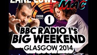 BBC Radio 1's Big Weekend 2014: Day 1: Zane Lowe & Annie Mac