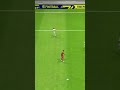 Curl shot by Messi in pes 2022 #shorts #efootball #efootball2022mobile #pes2022mobile #pes2021