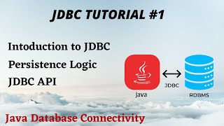 Introduction to Java JDBC #1 | Java JDBC
