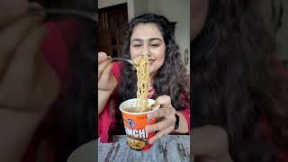 ASMR Kimchi Ramen Noodles Review #shorts #ytshorts