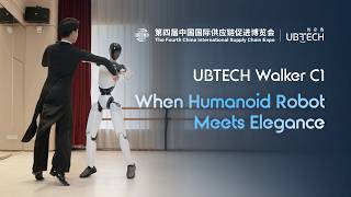 UBTECH Walker C1: When humanoid robot meets elegance