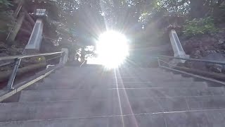 [VR180]I walked around the Fuji Mound at Shinagawa Shrine.