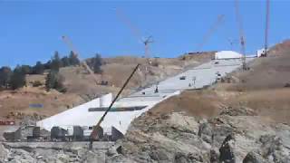 Oroville Spillway Time Lapse October 30, 2018