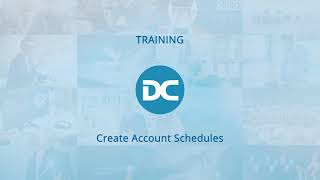 Create Account Schedules | Business Central Training Centre