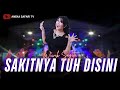 Karaoke - Sakitnya Tuh Disini - Wiwik Sagita (Official Video ANEKA SAFARI)