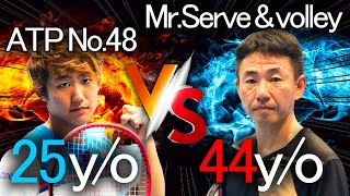 Current Japan No.1 Player vs Former Japan No.1 Player! Yoshihito Nishioka vs Takao Suzuki.