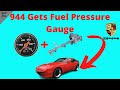 Installing a Fuel Pressure Gauge on my Porsche 944