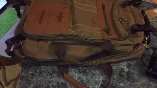 Kaukko Canvas Backpack \u0026 Messenger bag Review