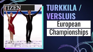 TURKKILA / VERSLUIS (FIN) | Ice Dance Free Dance | Tallinn 2025 | #EuroFigure