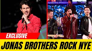 Jonas Brothers rock New Year’s eve with ‘Camp Rock’ throwback