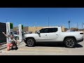 Rivian R1T Dog Rescue Transport With Charging Problems!