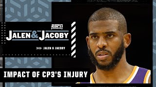Will Chris Paul's injury actually make the Suns BETTER for the playoffs? | Jalen & Jacoby