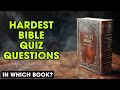 25 Bible Book Questions | Test Your Knowledge | The Bible Quiz