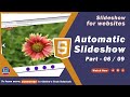 Automatic Image Slideshow in HTML, CSS & JS Part 6 - Slideshow for Websites Tutorial 06