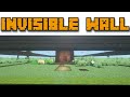 Minecraft | Invisible Wall Design in 60 seconds | #Shorts