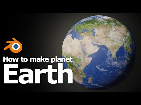 How To Make A 3d Planet In Blender Step By Step