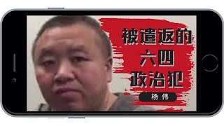 六四政治犯杨伟被遣返 | 周锋锁：杨伟的经历让我痛心，加拿大遣返带来负面影响，人道中国资源有限但尽可能提供帮助（20190904）