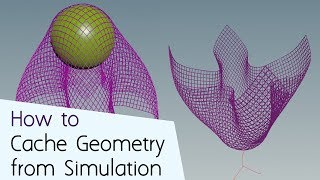 How to Cache Geometry from Simulation - Houdini Tutorial