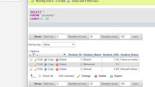 MySQL & PHP - 3 - DELETE Query