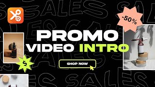 How to Make a Promotional Video Intro in YouCut? 🛍️ | Wavy & Motion Background Tutorial |