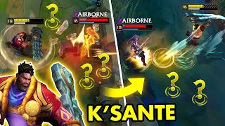 THE POWER OF K'SANTE - INSANE COMBOS & OUTPLAYS - League of Legends