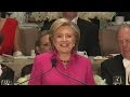 Clinton roasts Trump at Al Smith charity dinner