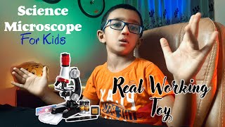 #MyFirstImpression of Toy #Microscope | #ScienceMicroscope | #Educational #Toy | #RealWorking
