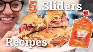 5 *YUMMY* SLIDERS RECIPES FOR YOUR FAMILY OR A CROWD!