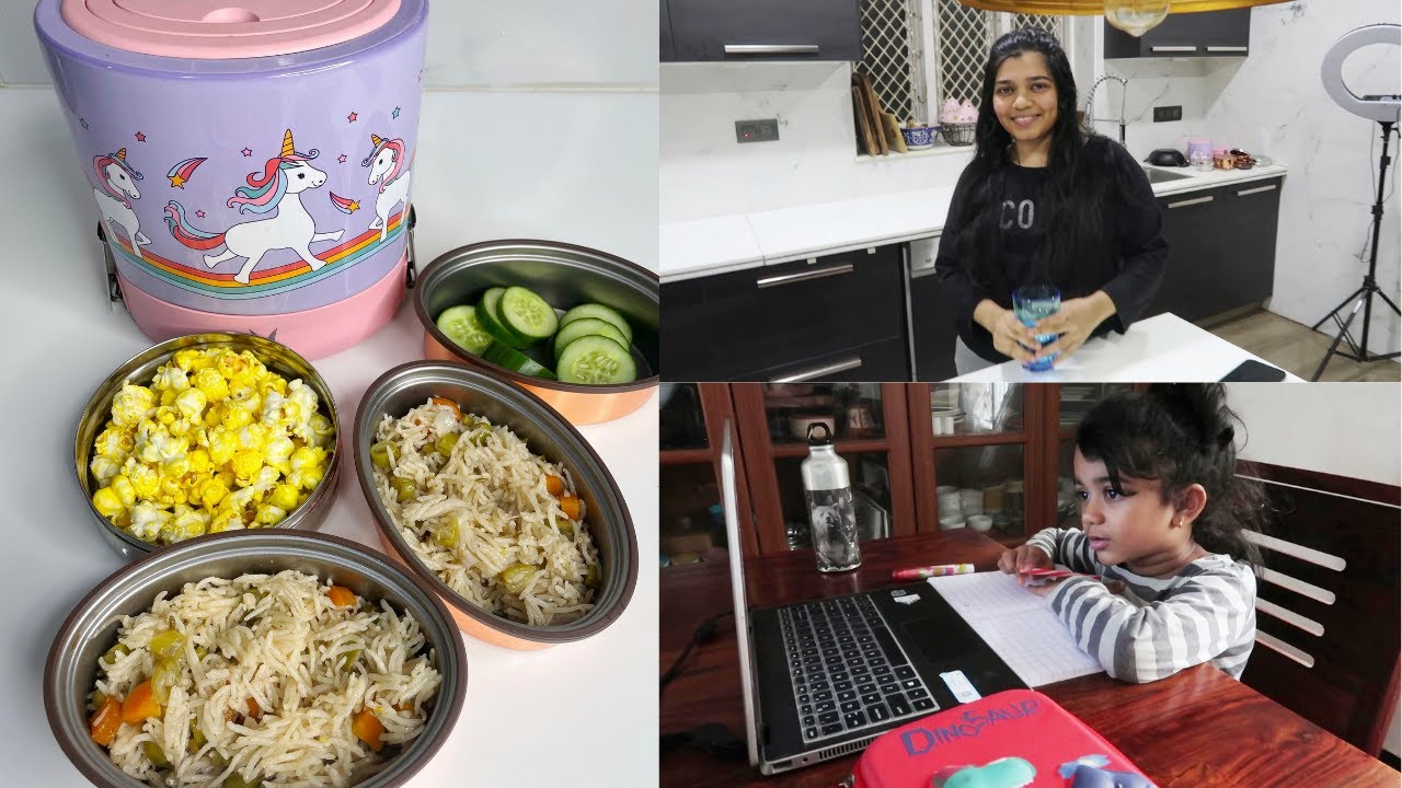 Am I going to Miss Anusha? Packed a Simple Kids Lunch Box - Addictive Keerai Masiyal & Potato Kotsu