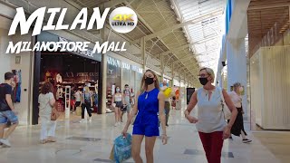 CENTRO COMMERCIALE MILANOFIORI | Shopping Mall walking Tour | Milan, Italy [4k-UHD]