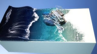 Beach Waves Simulation Realflow 2015 (Ocean Force daemon)