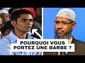 Ce chrétien demande pourquoi les musulmans portent une barbe ? - Zakir Naik en français