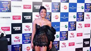 Rashmika Mandanna is Looking So Hot  In Black Short dress At Awards|Rashmika Mandanna |