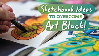 Fun & Creative Art Ideas for your Sketchbook