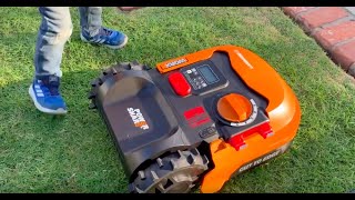 Worx Landroid Automatic Mower Set Up \u0026 Review