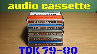 audio cassette TDK 79 80