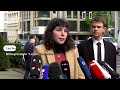 klimaaktivisten der letzten generation treffen verkehrsminister volker wissing