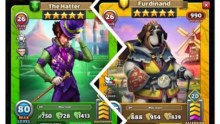 Mad Hatter vs The Mighty Pets. Empires and Puzzles.